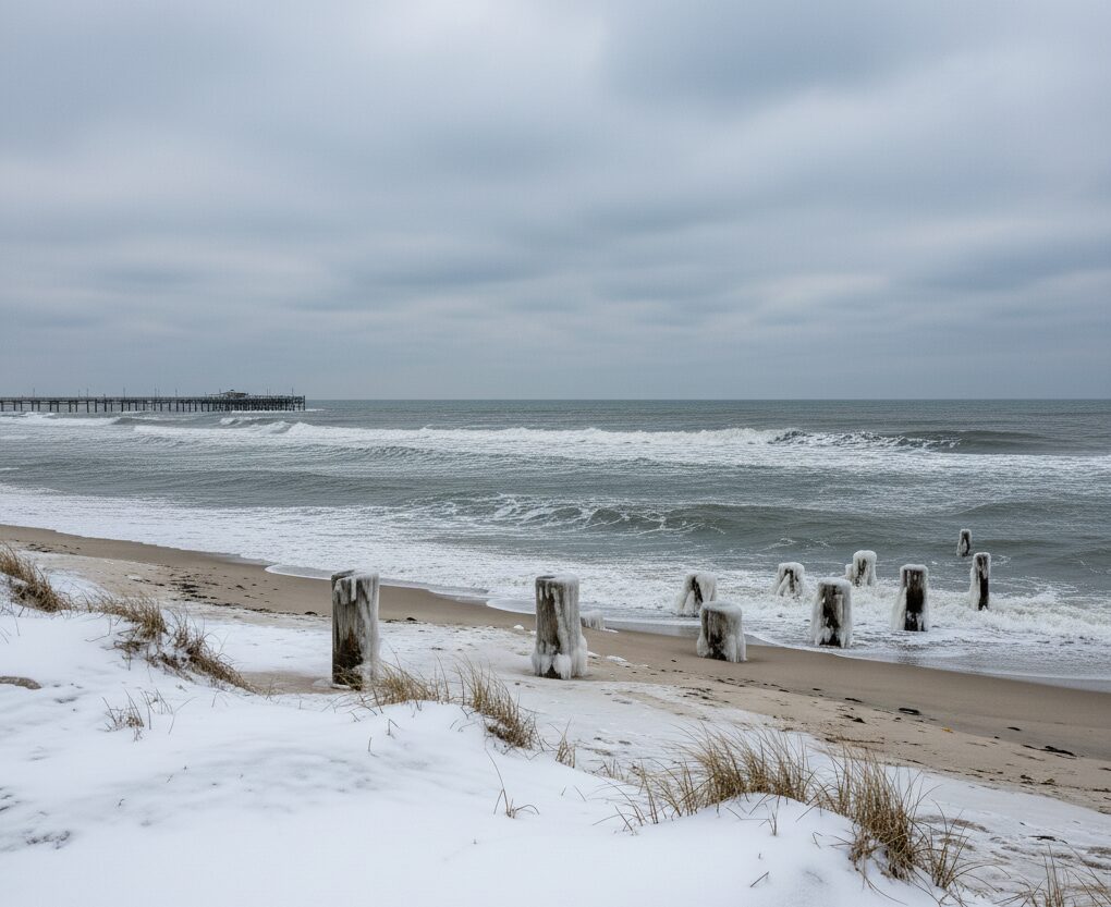 Jersey Shore in Winter