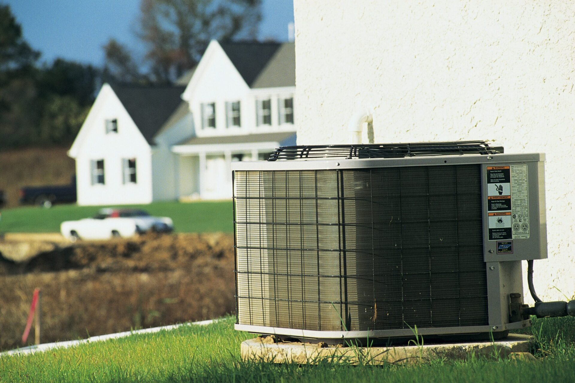 AC Installation in Backyard