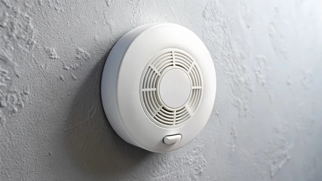 A CO Detector On A Wall